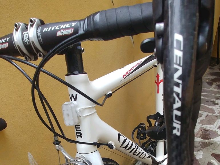 Used Wilier Mortirolo 2009 Road & Gravel, Bianco — image 2 of 6