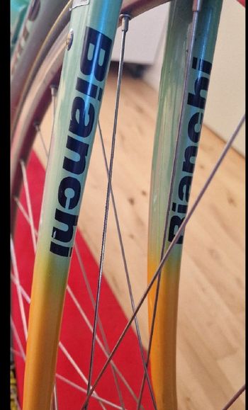 Used Bianchi Mega pro xl 2000 Road & Gravel, Blue — image 8 of 30