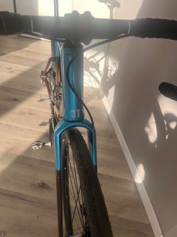 Used 3T Exploro Race Max Force 2X12 2022 Road & Gravel, Blue — image 5 of 7