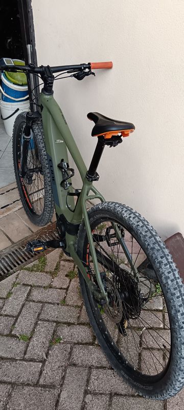 Used CUBE Reaction SRAM SX Eagle 2021 Mountainbike, Green — image 3 of 14