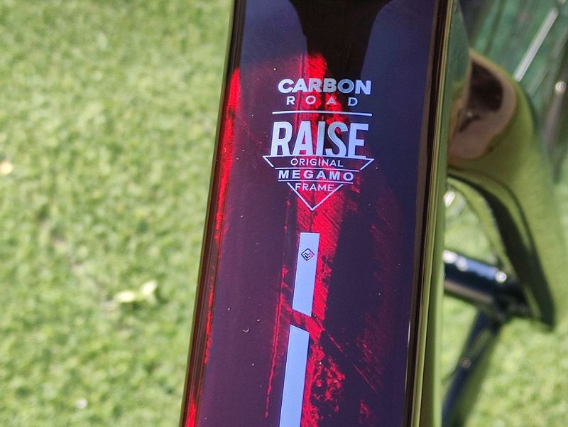 Megamo RAISE 15 SH12 2024 2024 Road & Gravel usato, Rosso — immagine 4 di 4