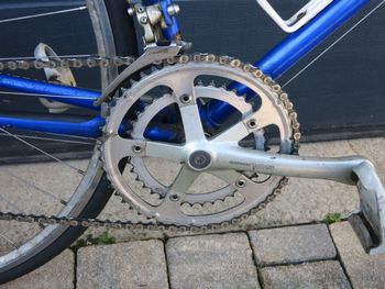 Gebrauchtes Pinarello Cadore 1998 Stahlrenner 1998 Road & Gravel, Blau — Bild 9 von 10