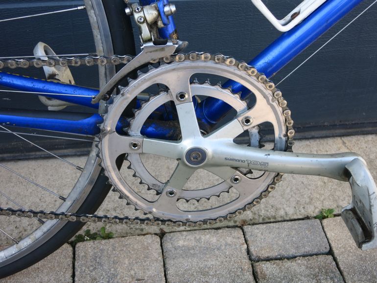 Gebrauchtes Pinarello Cadore 1998 Stahlrenner 1998 Road & Gravel, Blau — Bild 9 von 10