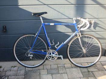 Gebrauchtes Pinarello Cadore 1998 Stahlrenner 1998 Road & Gravel, Blau — Bild 3 von 10