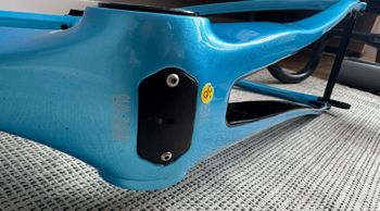 Used De Rosa Idol carbon disc frameset Frameset 2023 Road & Gravel, Blue — image 2 of 16