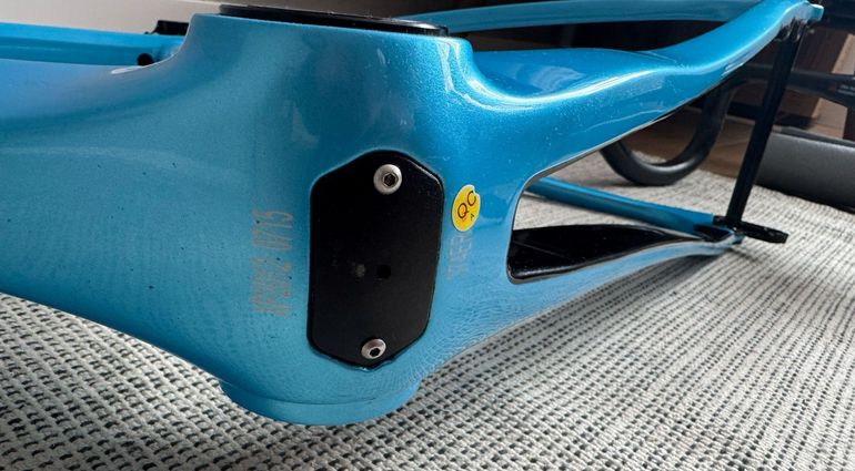 Used De Rosa Idol carbon disc frameset Frameset 2023 Road & Gravel, Blue — image 2 of 16