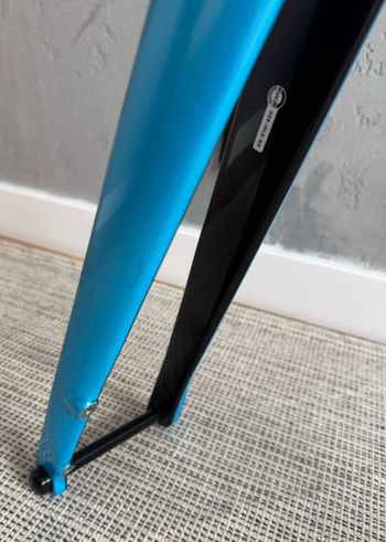 Used De Rosa Idol carbon disc frameset Frameset 2023 Road & Gravel, Blue — image 6 of 16