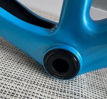 Used De Rosa Idol carbon disc frameset Frameset 2023 Road & Gravel, Blue — image 9 of 16