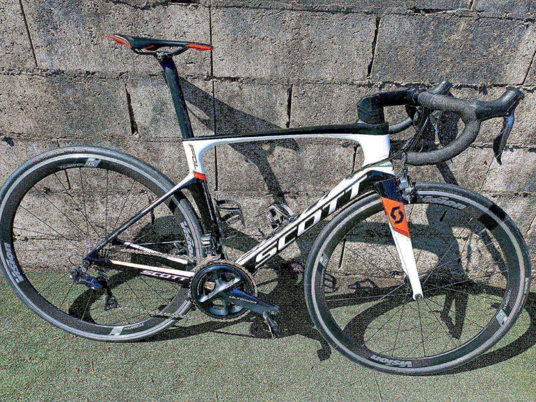 Used Scott Foil 10 2018 2018 Road & Gravel, White — image 2 of 4