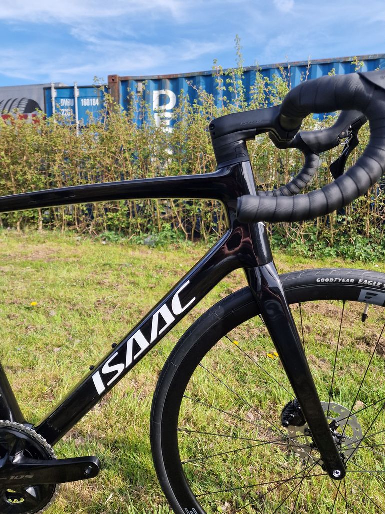Brugt Isaac Vitron Onyx Black M 2025 2025 Road & Gravel — billede 8 af 10