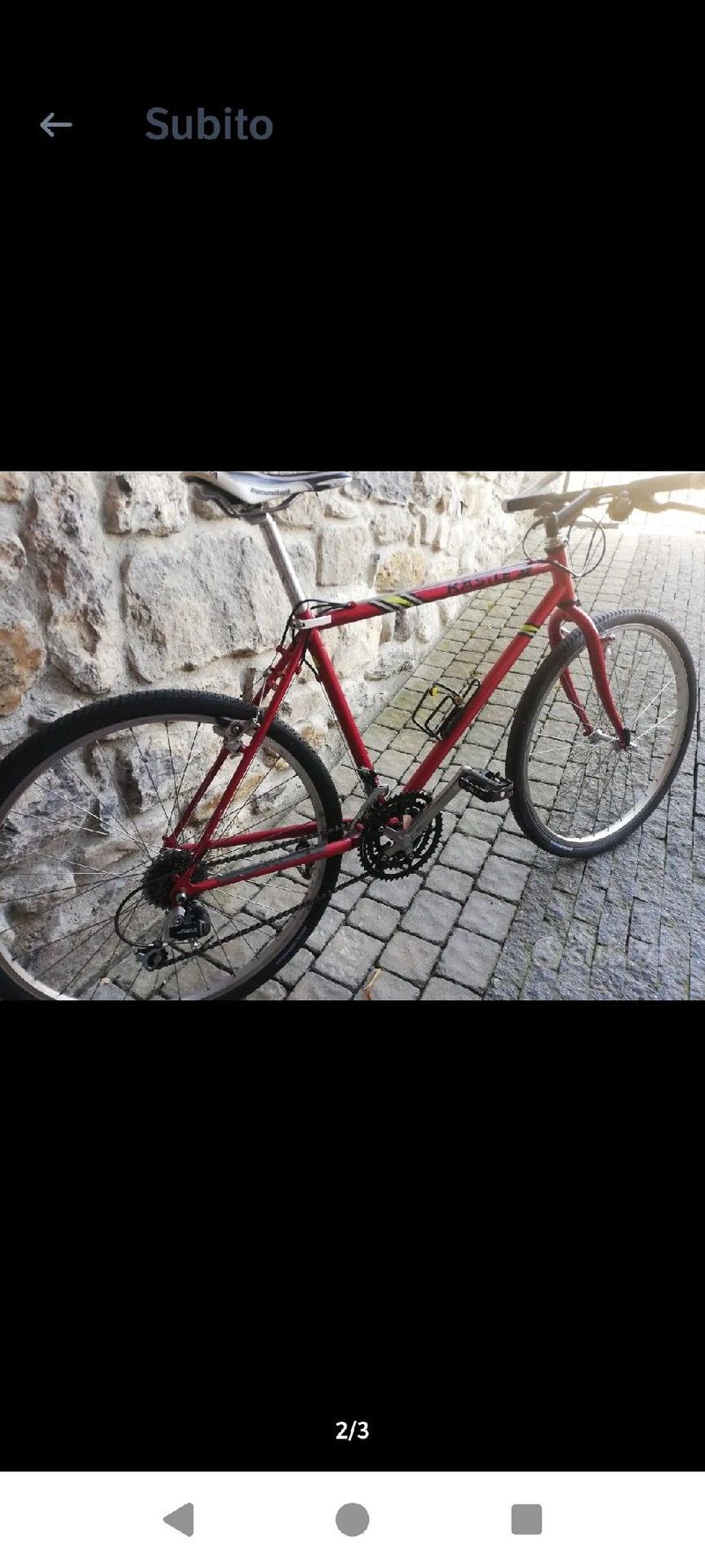 Used 1OF1 Kastle Mtb 2013 Mountainbike, Red — image 3 of 3