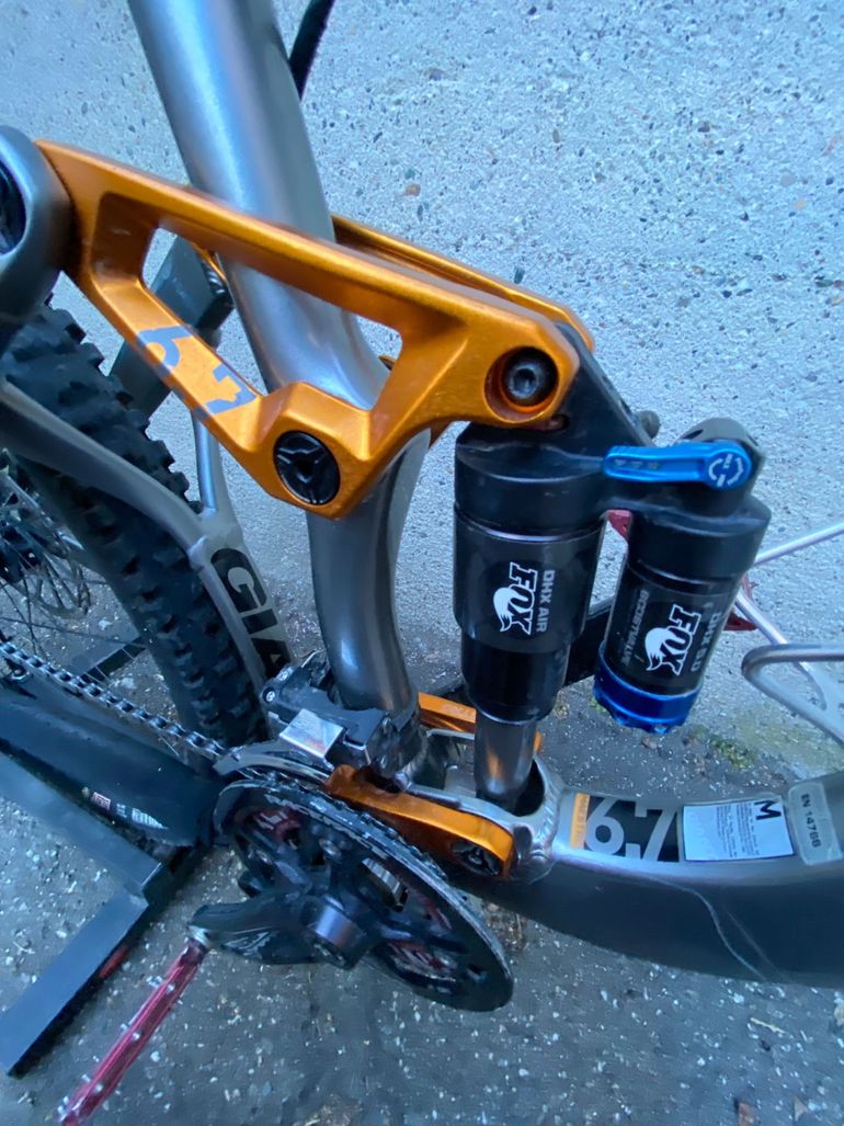Used Giant Reign X0 2011 2011 Mountainbike, Arancione — image 4 of 7