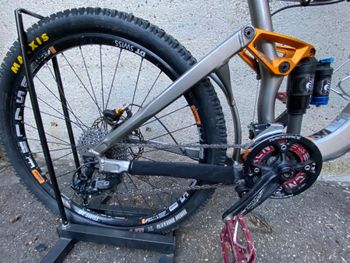 Used Giant Reign X0 2011 2011 Mountainbike, Arancione — image 3 of 7