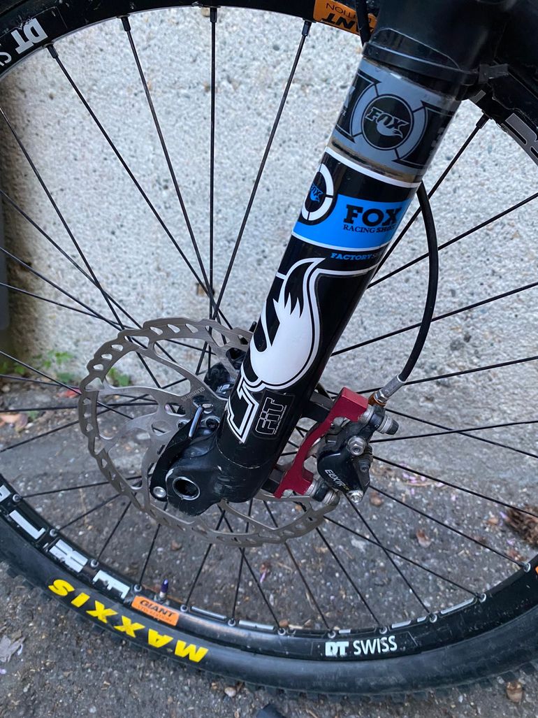 Used Giant Reign X0 2011 2011 Mountainbike, Arancione — image 6 of 7
