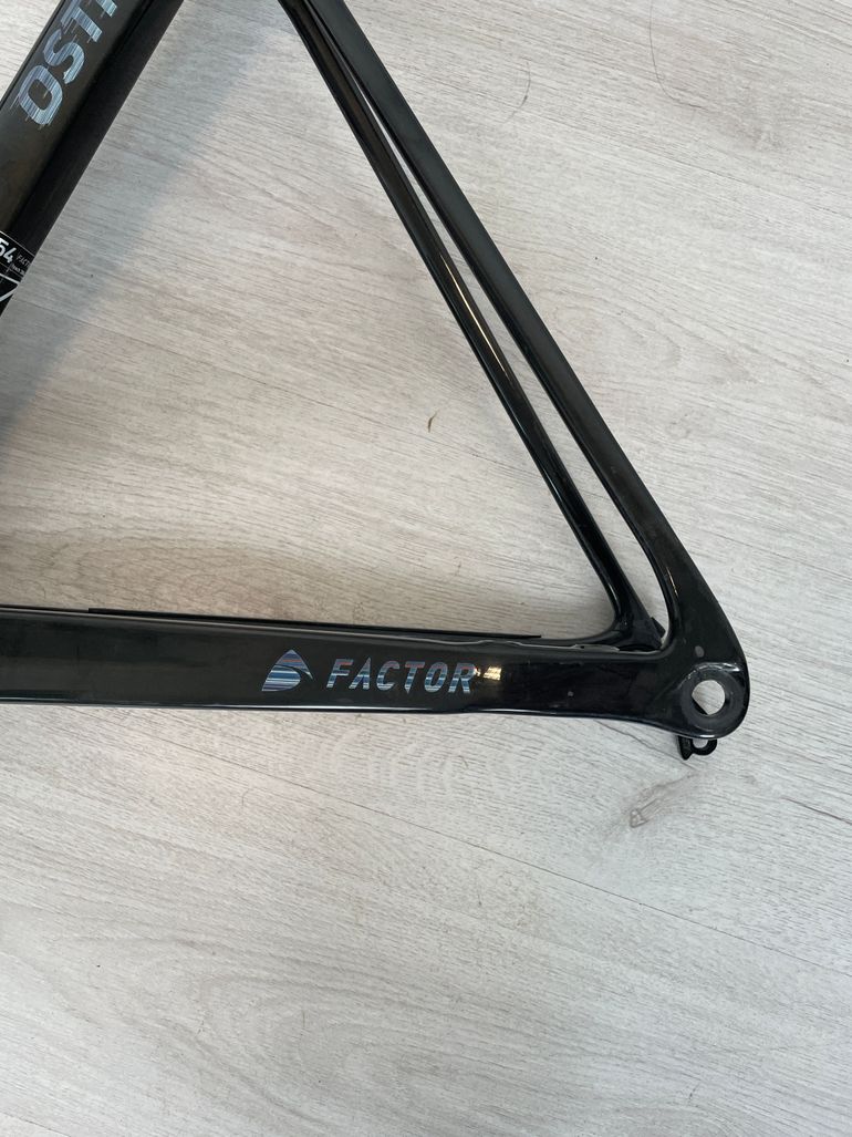 Used Factor OSTRO VAM 2022 Frameset 2022 Road & Gravel, Black — image 4 of 19
