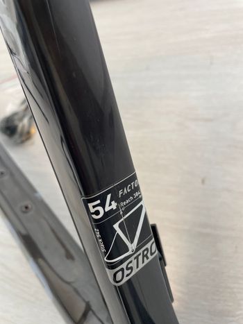 Used Factor OSTRO VAM 2022 Frameset 2022 Road & Gravel, Black — image 14 of 19