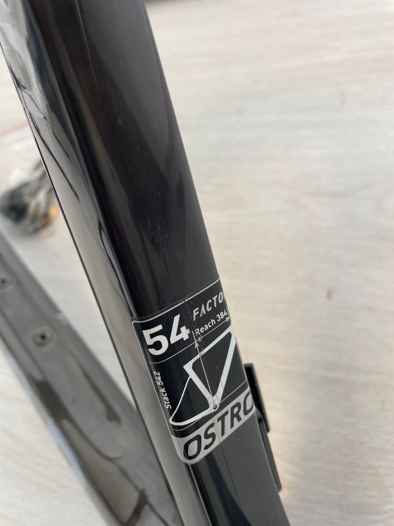 Used Factor OSTRO VAM 2022 Frameset 2022 Road & Gravel, Black — image 14 of 19