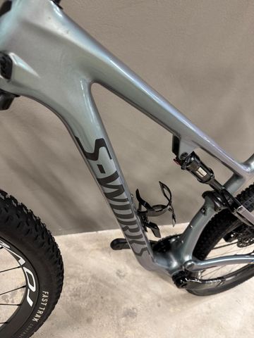 Used Specialized S-Works Epic 2021 2021 Mountainbike, Light Gray, 29 — image 5 of 14
