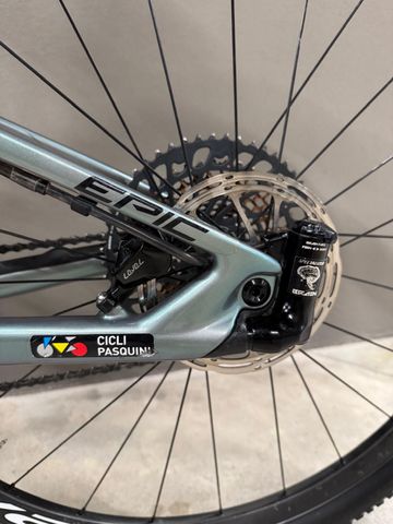 Used Specialized S-Works Epic 2021 2021 Mountainbike, Light Gray, 29 — image 9 of 14