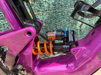 Gebrauchtes Santa Cruz HECKLER SL SRAM X01 Eagle AXS 2024 Mountainbike, Violett, Verschieden — Bild 8 von 17