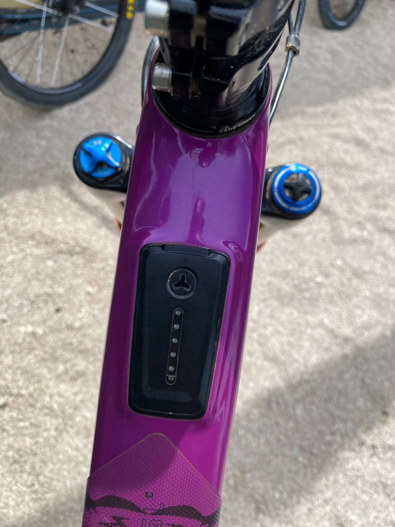 Gebrauchtes Santa Cruz HECKLER SL SRAM X01 Eagle AXS 2024 Mountainbike, Violett, Verschieden — Bild 4 von 17