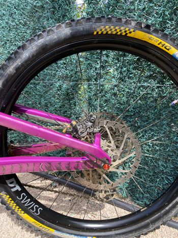 Gebrauchtes Santa Cruz HECKLER SL SRAM X01 Eagle AXS 2024 Mountainbike, Violett, Verschieden — Bild 13 von 17