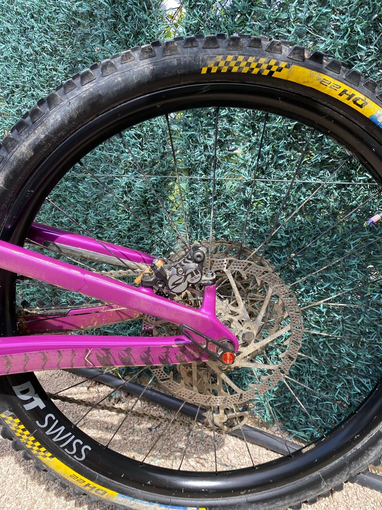 Gebrauchtes Santa Cruz HECKLER SL SRAM X01 Eagle AXS 2024 Mountainbike, Violett, Verschieden — Bild 13 von 17