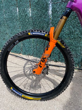 Gebrauchtes Santa Cruz HECKLER SL SRAM X01 Eagle AXS 2024 Mountainbike, Violett, Verschieden — Bild 11 von 17