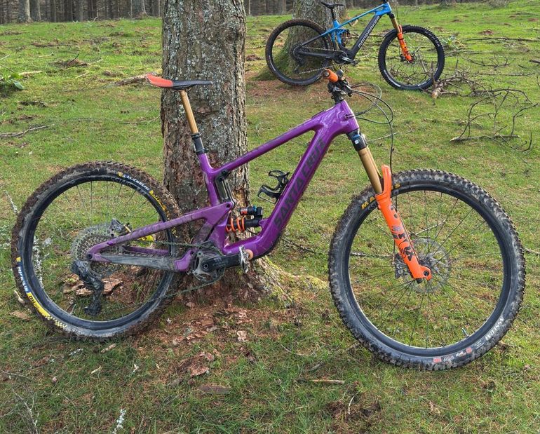 Gebrauchtes Santa Cruz HECKLER SL SRAM X01 Eagle AXS 2024 Mountainbike, Violett, Verschieden — Bild 3 von 17