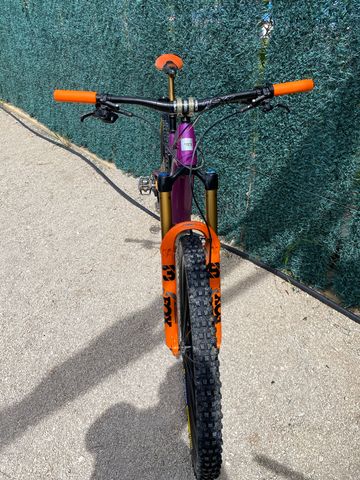 Used Santa Cruz HECKLER SL SRAM X01 Eagle AXS 2024 Mountainbike, Purple, Mixed — image 16 of 17