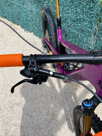 Gebrauchtes Santa Cruz HECKLER SL SRAM X01 Eagle AXS 2024 Mountainbike, Violett, Verschieden — Bild 9 von 17