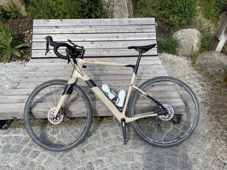 Used Cannondale Topstone Carbon 105 2020 Road & Gravel, White — image 1 of 4