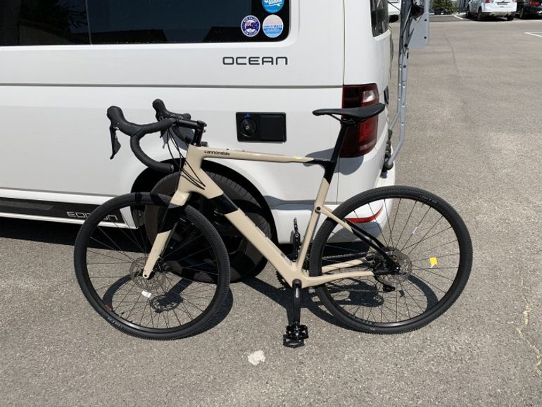 Used Cannondale Topstone Carbon 105 2020 Road & Gravel, White — image 2 of 4