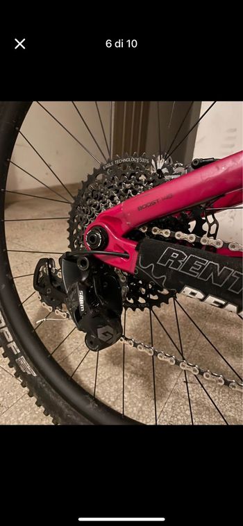 Used Trek Slash 9.8 2020 2020 Mountainbike, Rot, 29 — image 6 of 9