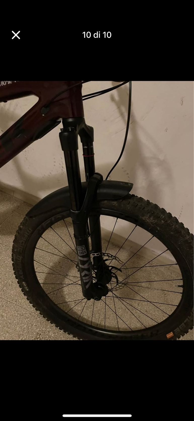 Used Trek Slash 9.8 2020 2020 Mountainbike, Rot, 29 — image 7 of 9