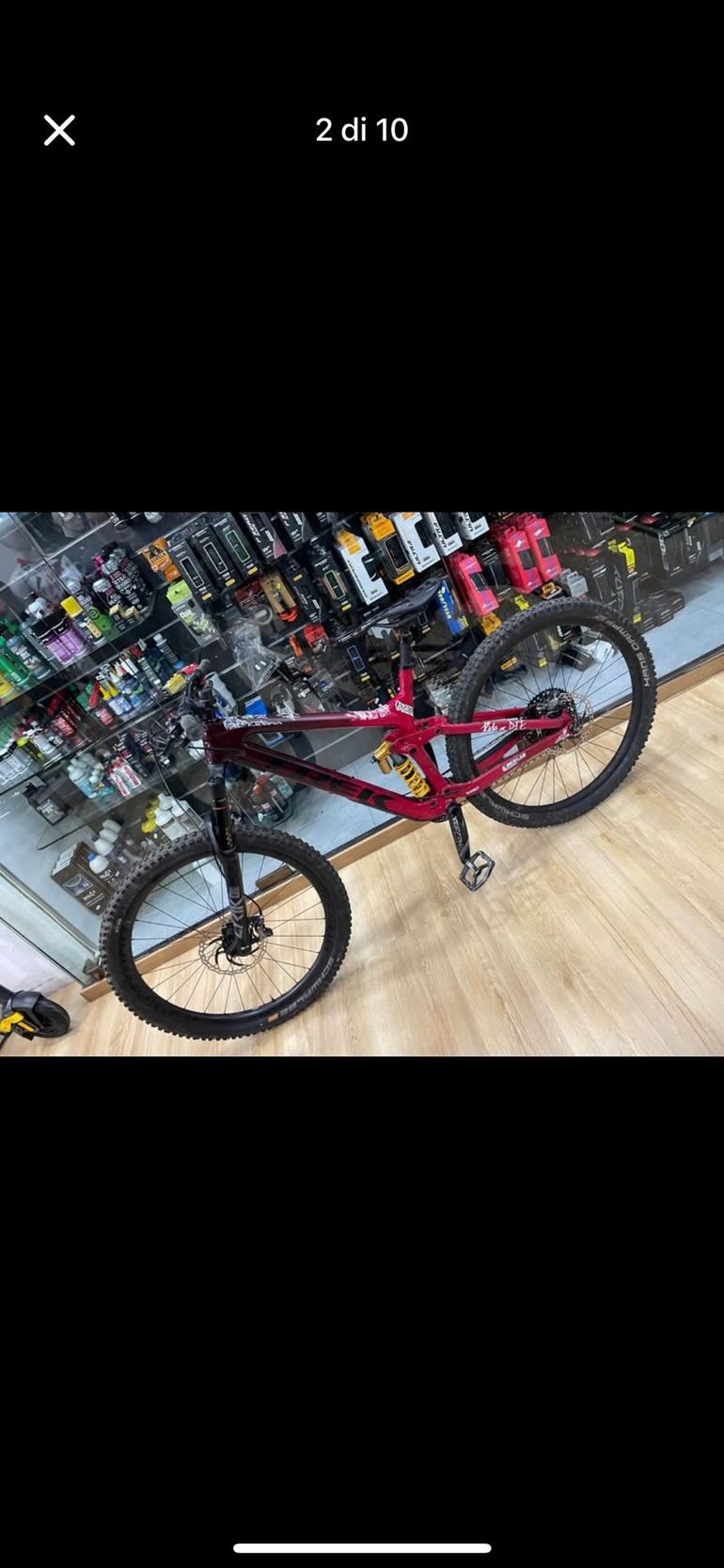 Used Trek Slash 9.8 2020 2020 Mountainbike, Rot, 29 — image 3 of 9