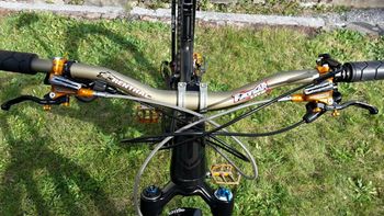 Used Mondraker Foxy Carbon R 2017, Transmission Xt, Frein Hope. 2017 Mountainbike, Light Gray — image 2 of 5