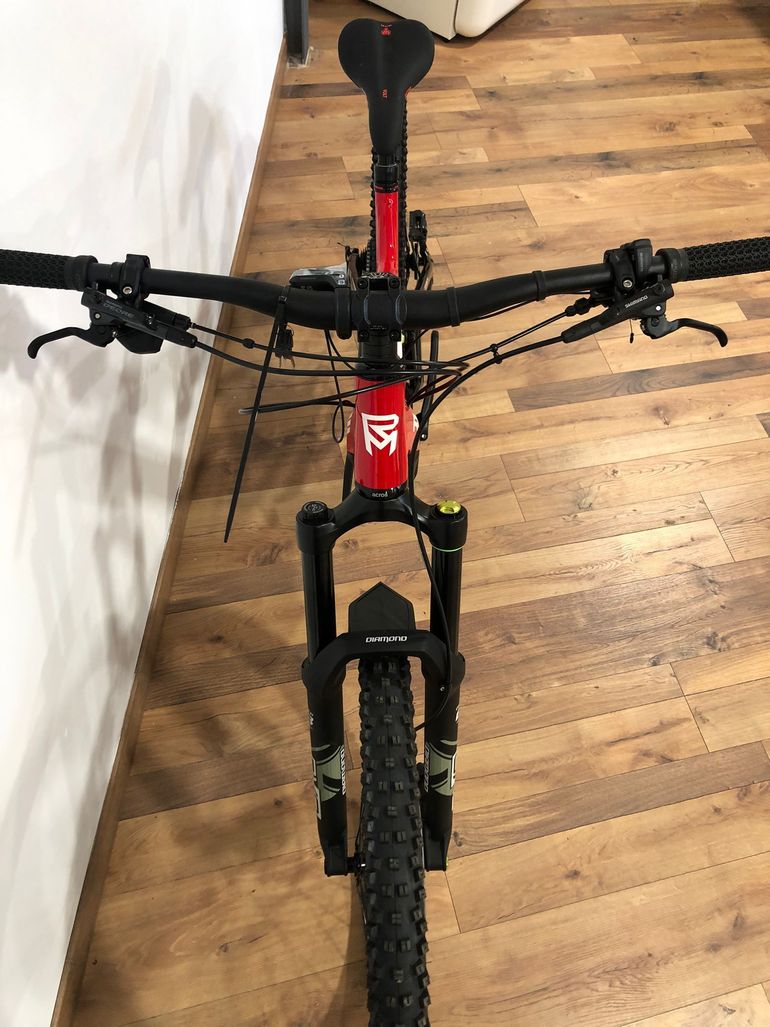 Used Rock Machine Blizzard INT E70 29 2022 Mountainbike, Red — image 2 of 11