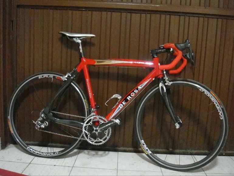 Used De Rosa De Rosa Merak Hydroforming. 2004 Road & Gravel, Rot — image 1 of 13