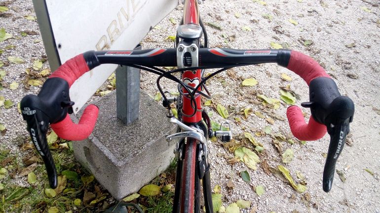Used De Rosa De Rosa Merak Hydroforming. 2004 Road & Gravel, Rot — image 8 of 13