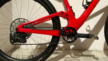 Scott Spark RC Team 2023 Frameset 2023 Mountainbike usato, Rosso — immagine 5 di 6