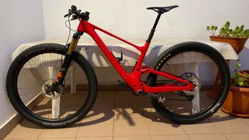 Scott Spark RC Team 2023 Frameset 2023 Mountainbike usato, Rosso — immagine 2 di 6