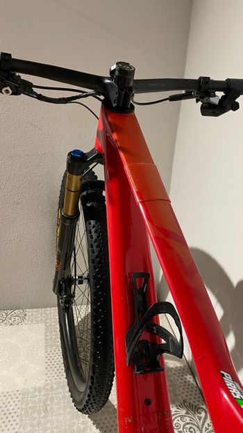 Scott Spark RC Team 2023 Frameset 2023 Mountainbike usato, Rosso — immagine 4 di 6