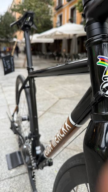 Used Eddy Merckx Eddy Merckx Strasbourg Steel 105 12v + Forza Levanto Carbon 2025 Road & Gravel — image 3 of 9