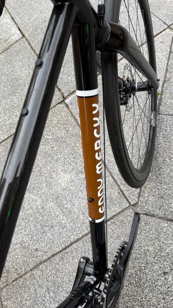 Used Eddy Merckx Eddy Merckx Strasbourg Steel 105 12v + Forza Levanto Carbon 2025 Road & Gravel — image 9 of 9