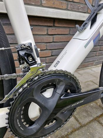 Gebrauchtes Trek Domane Shimano 105 2022 Road & Gravel, Weiß — Bild 5 von 12