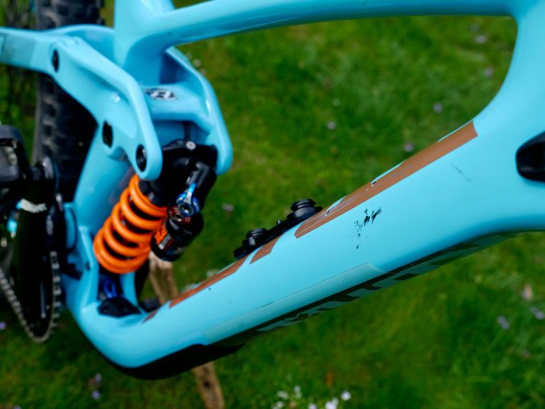 Used Kona Process 153 CR/DL 27.5 2018 2018 Mountainbike, Blue, 27.5 — image 5 of 8
