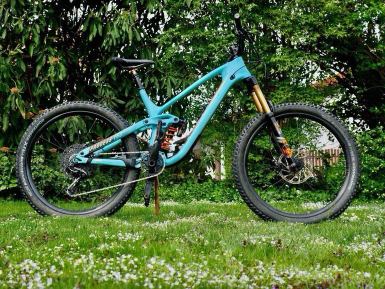 Used Kona Process 153 CR/DL 27.5 2018 2018 Mountainbike, Blue, 27.5 — image 8 of 8