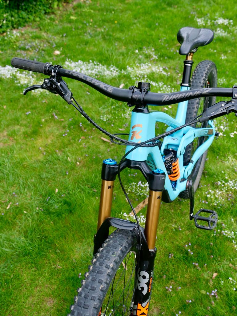 Used Kona Process 153 CR/DL 27.5 2018 2018 Mountainbike, Blue, 27.5 — image 2 of 8