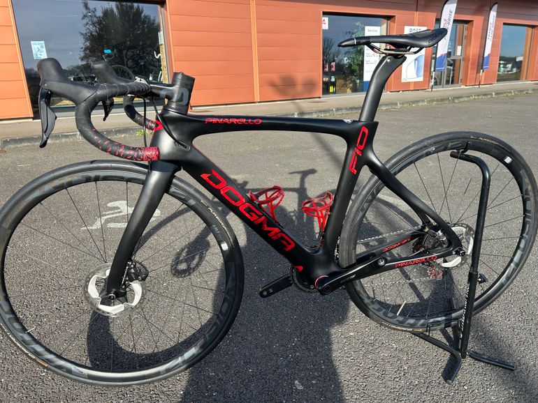 Brugt Pinarello F10 Disc 105 Di2 12v 2019 Road & Gravel — billede 5 af 6